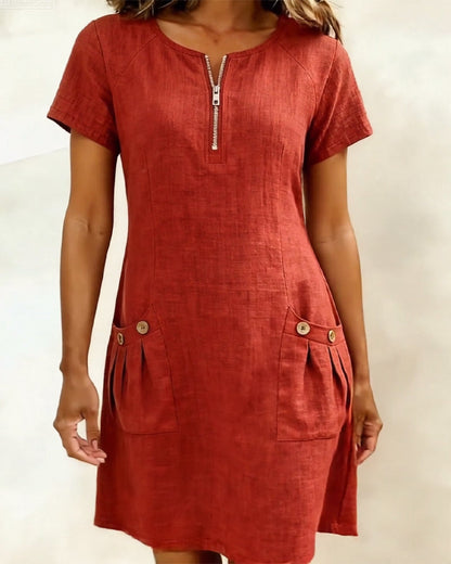 Van Rijn Fashion® | Zip Jurk