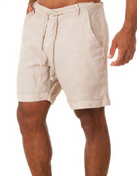 Van Rijn Fashion® | Linnen korte broek