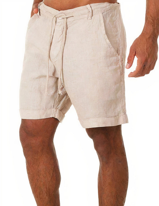 Van Rijn Fashion® | Linnen korte broek