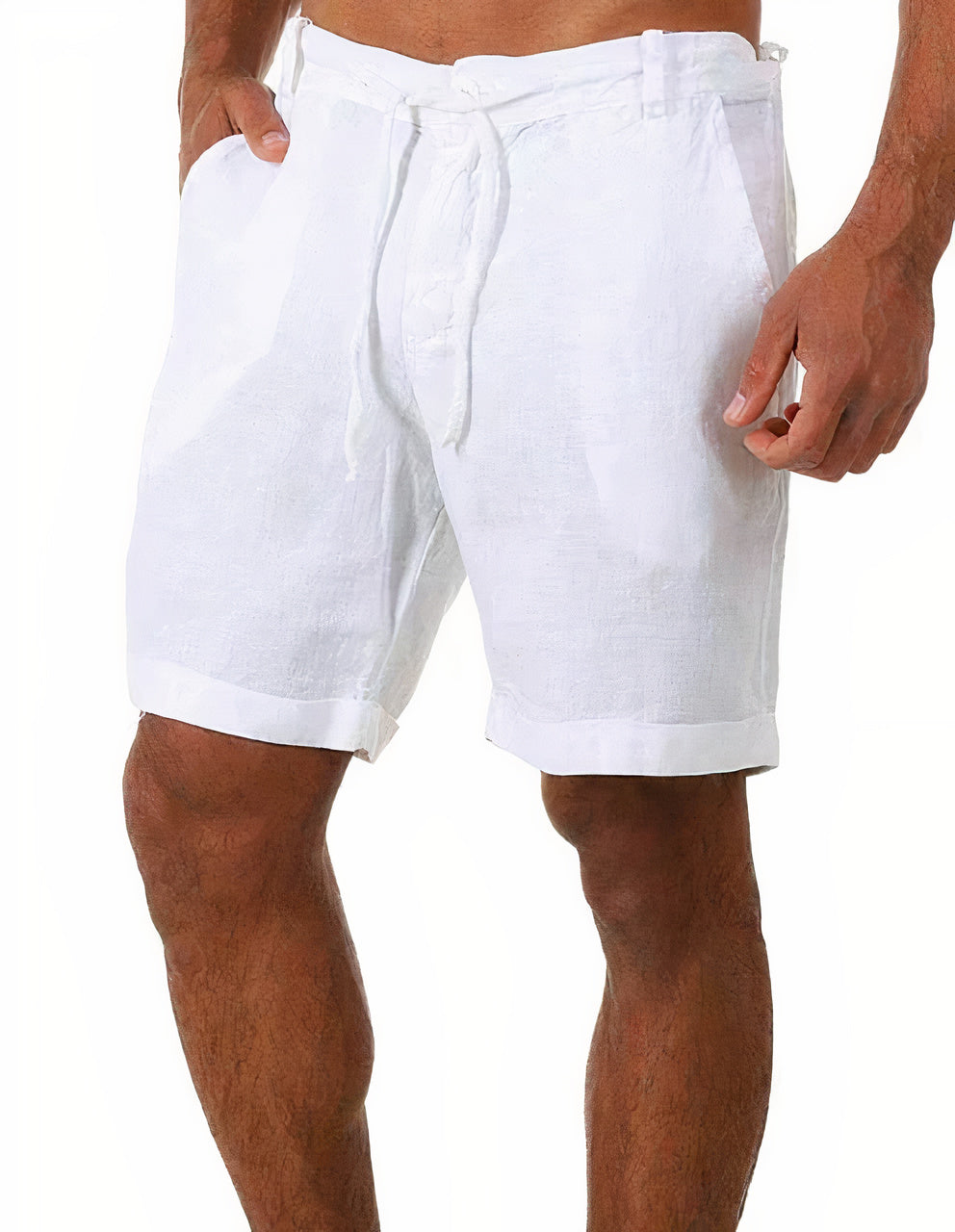 Van Rijn Fashion® | Linnen korte broek
