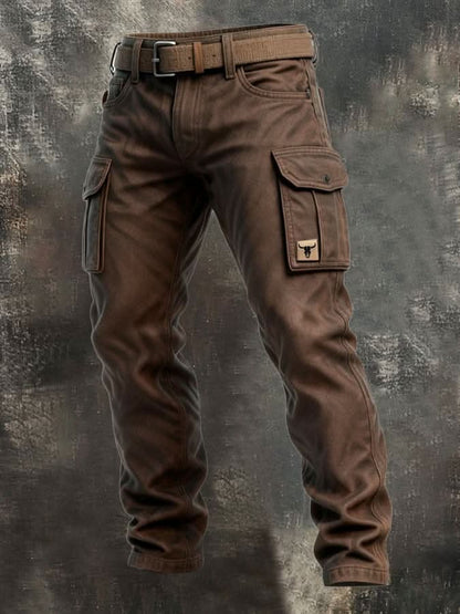 Van Rijn Fashion® | Canvas Werkbroek met Zakken