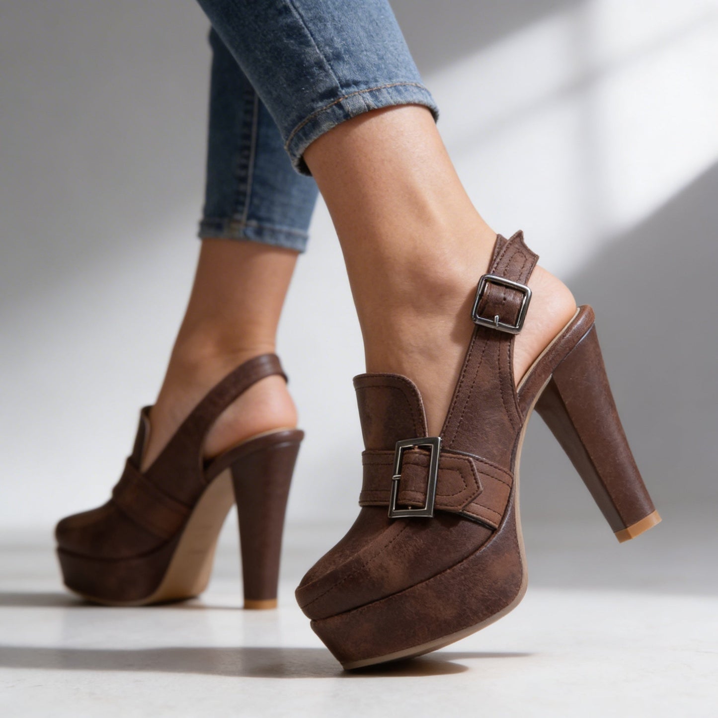 Van Rijn Fashion® | Comfortabele leren dames hakken