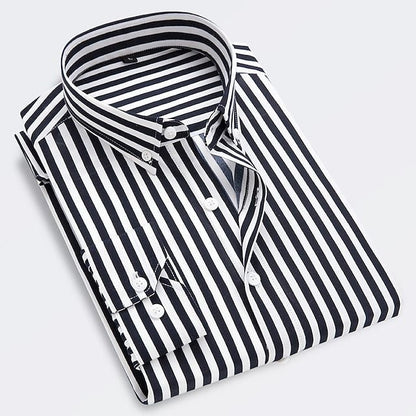 Van Rijn Fashion® | Gestreept Zomeroverhemd