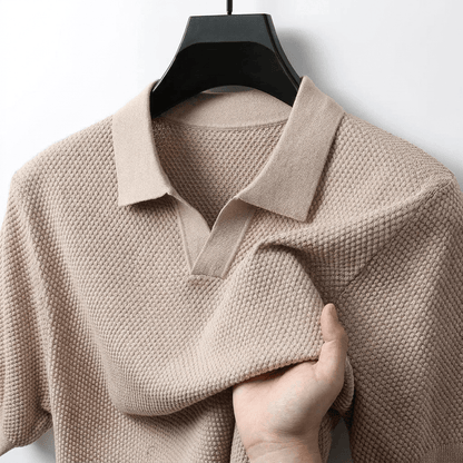 Van Rijn Fashion® | Geweven prestige polo