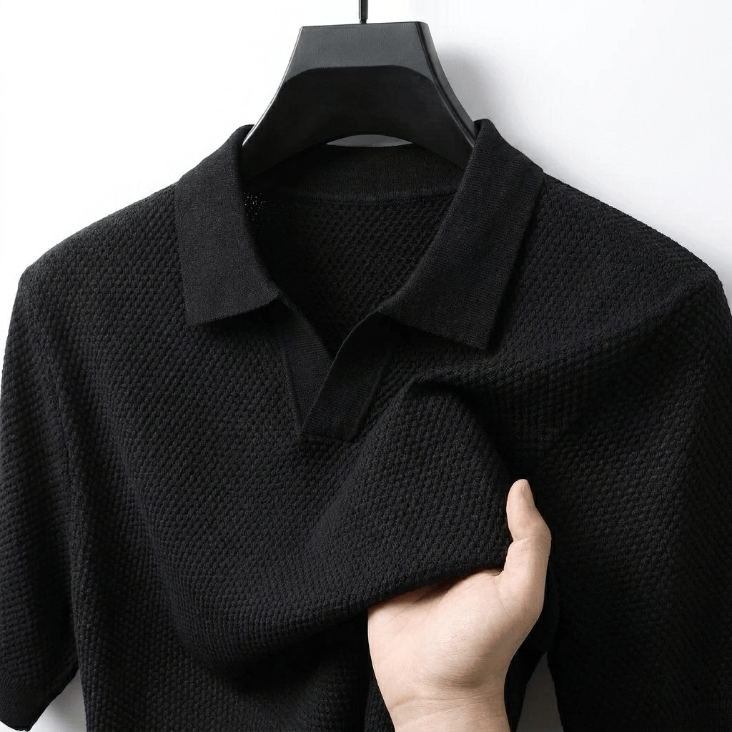 Van Rijn Fashion® | Geweven prestige polo