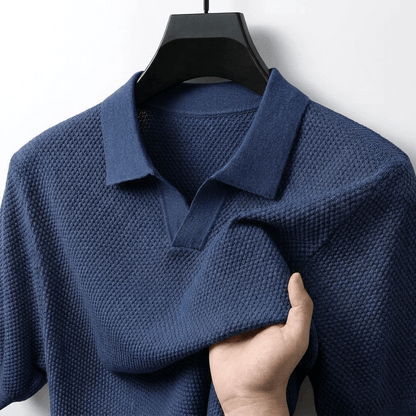 Van Rijn Fashion® | Geweven prestige polo