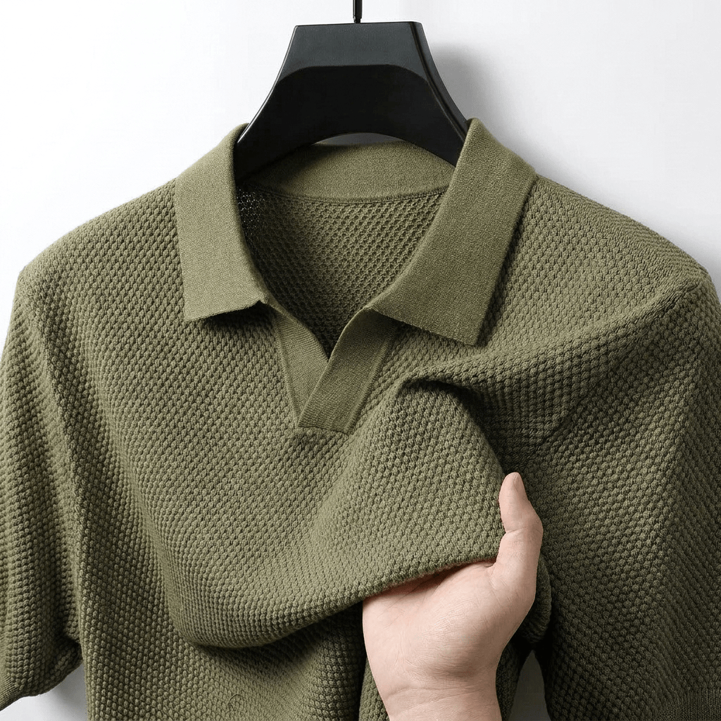 Van Rijn Fashion® | Geweven prestige polo