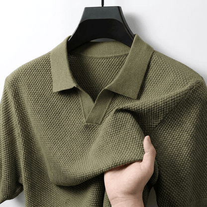 Van Rijn Fashion® | Geweven prestige polo