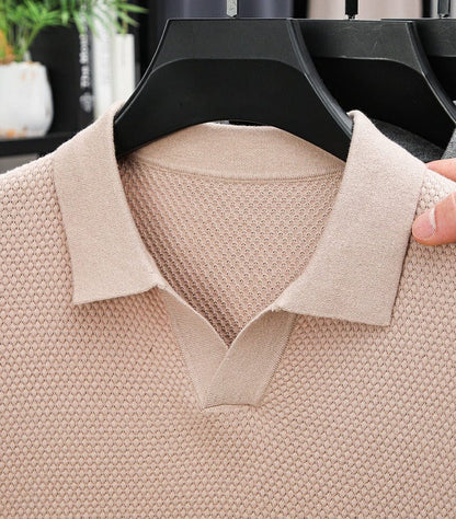 Van Rijn Fashion® | Geweven prestige polo