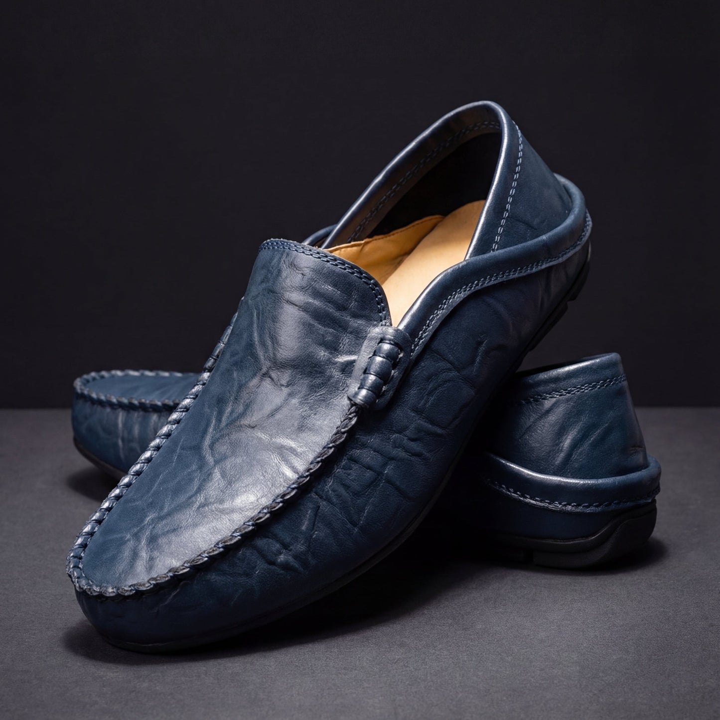 Van Rijn Fashion® | Leren Loafers voor heren