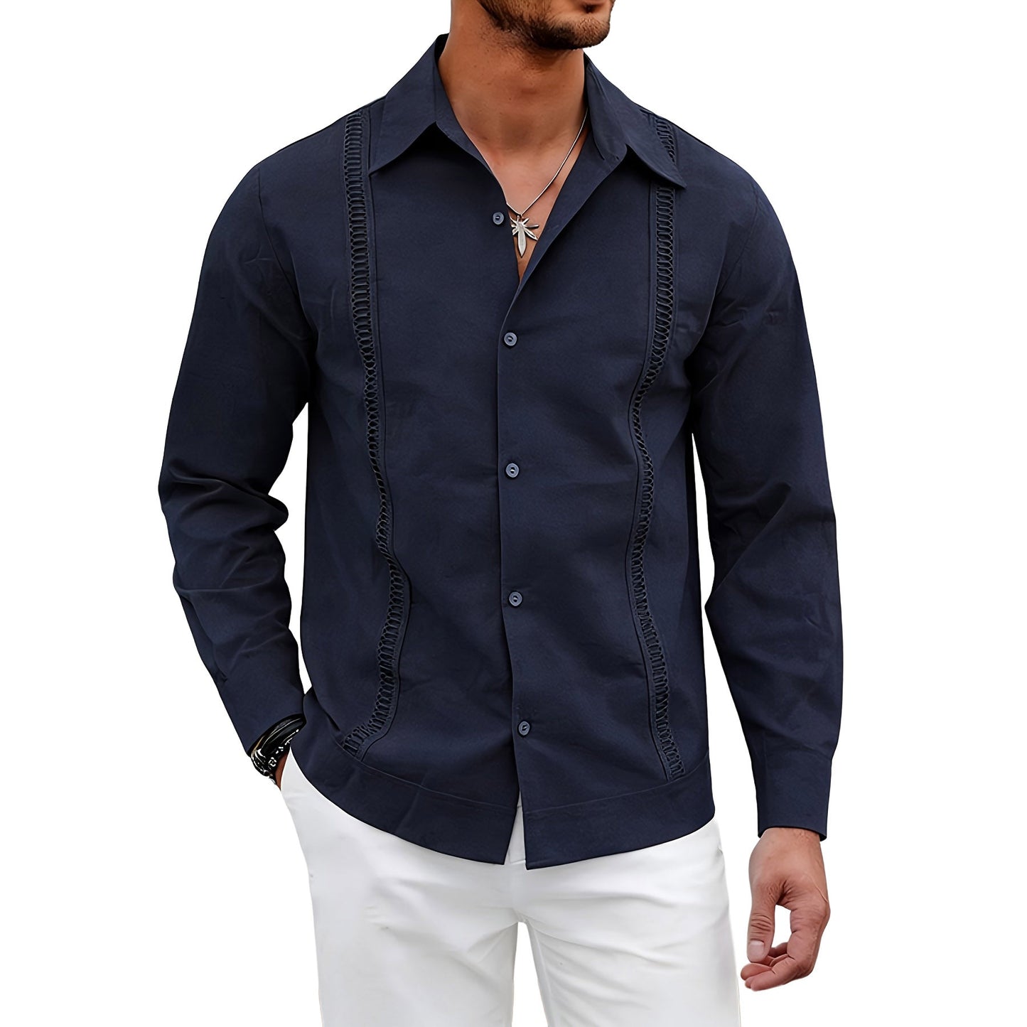 Van Rijn Fashion® | Feestelijk casual overhemd