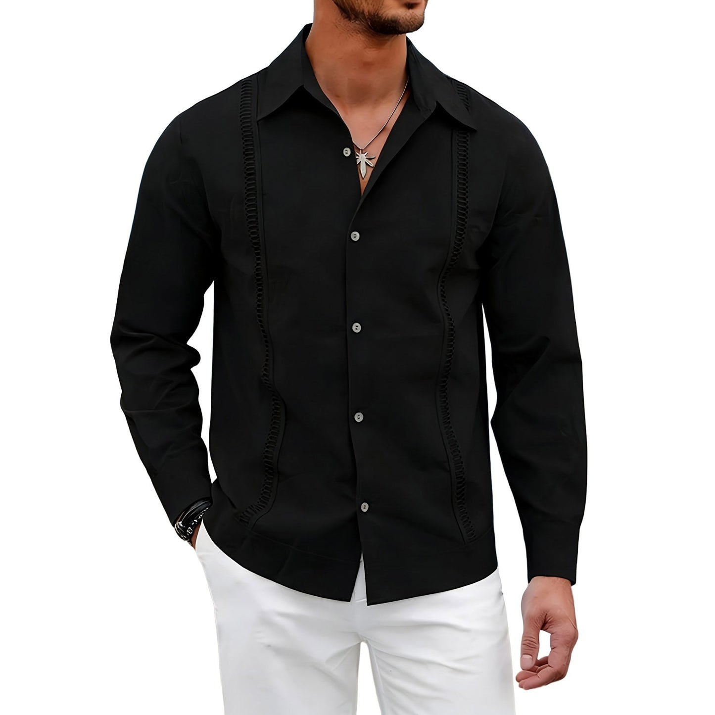 Van Rijn Fashion® | Feestelijk casual overhemd