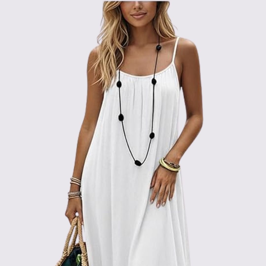 Van Rijn Fashion® | Zomerjurk met open rug