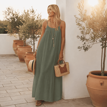 Van Rijn Fashion® | Zomerjurk met open rug