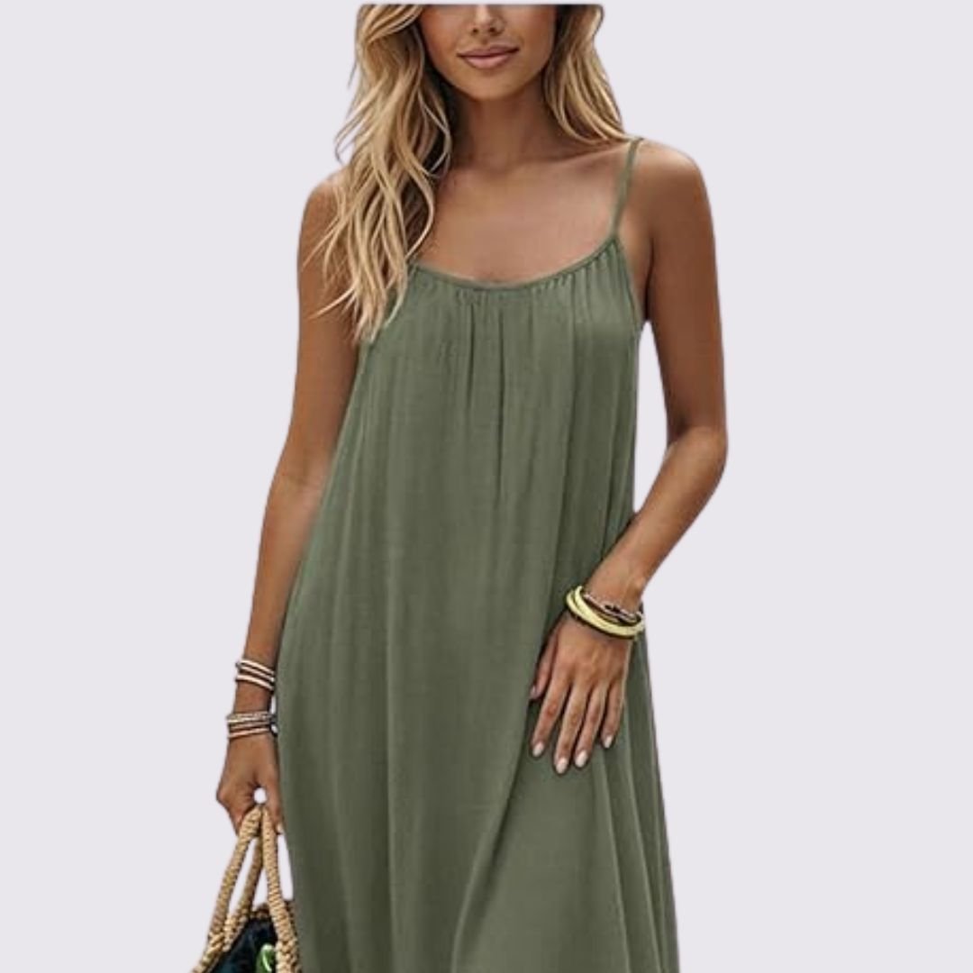 Van Rijn Fashion® | Zomerjurk met open rug