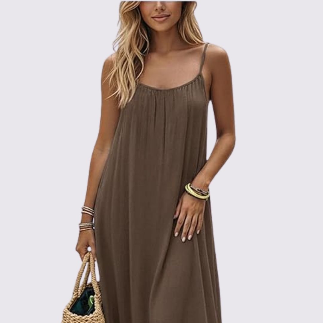 Van Rijn Fashion® | Zomerjurk met open rug
