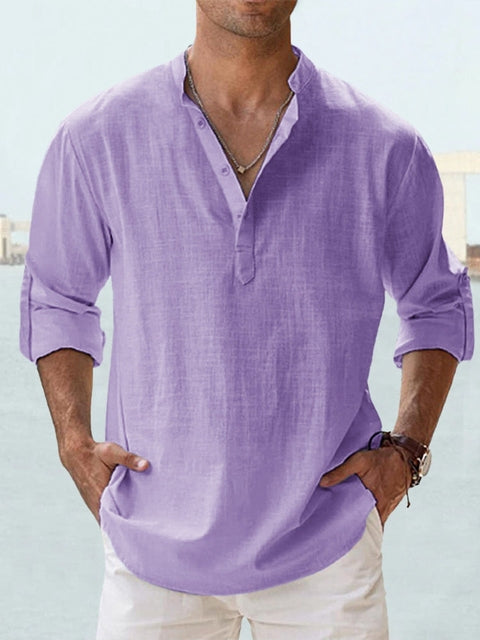 Van Rijn Fashion® | Ademend Linnen Overhemd