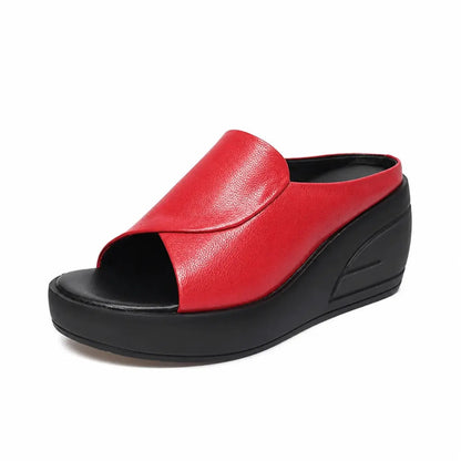 Van Rijn Fashion® | Comfort sleehak sandalen