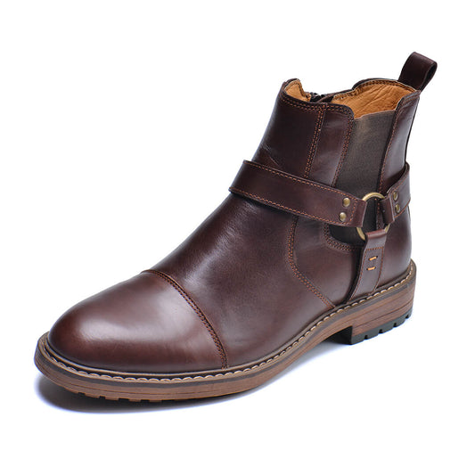 Van Rijn Fashion® | Leren Veterlaarzen