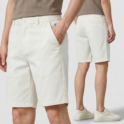 Van Rijn Fashion® | Stretch katoenen korte broek voor heren