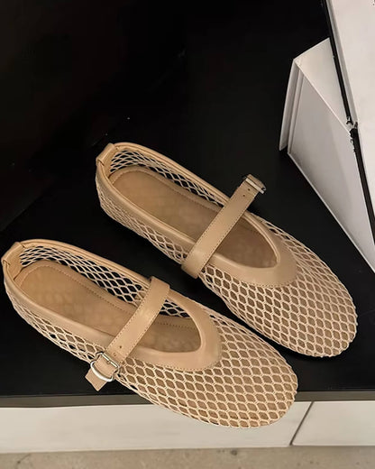Van Rijn Fashion® | Mesh Ballerina's