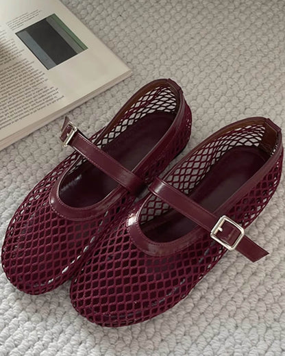Van Rijn Fashion® | Mesh Ballerina's