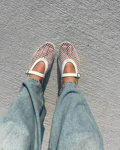 Van Rijn Fashion® | Mesh Ballerina's