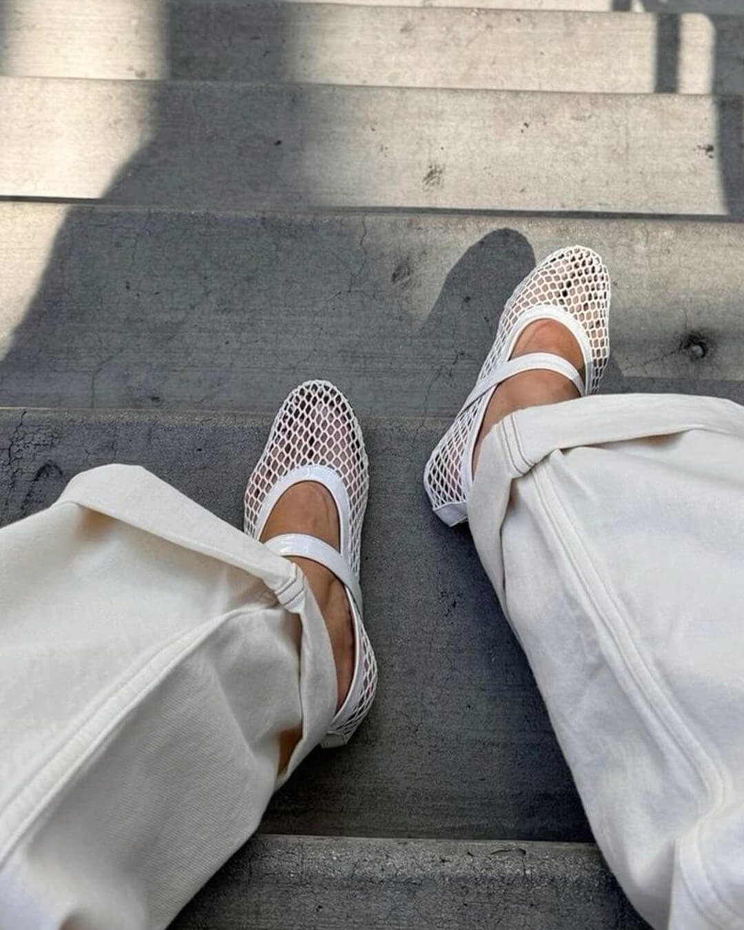 Van Rijn Fashion® | Mesh Ballerina's