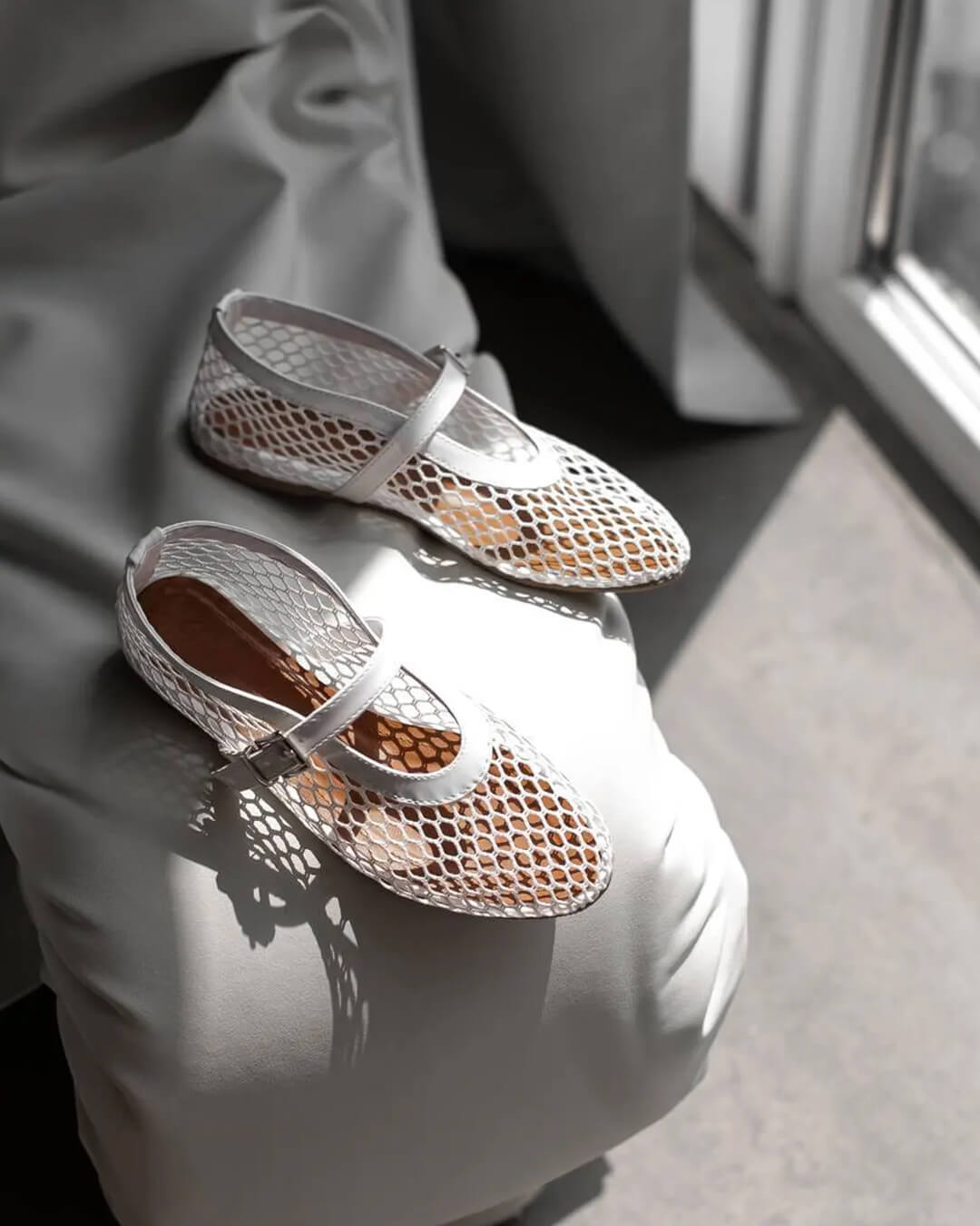 Van Rijn Fashion® | Mesh Ballerina's