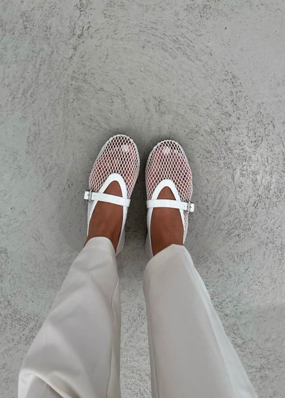 Van Rijn Fashion® | Mesh Ballerina's