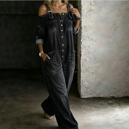 Van Rijn Fashion® | Jumpsuit met open schouders