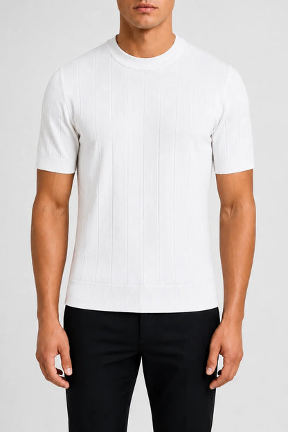 Van Rijn Fashion® | Gebreid T-shirt