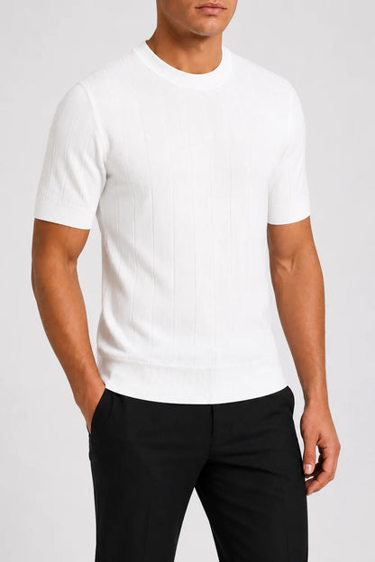 Van Rijn Fashion® | Gebreid T-shirt